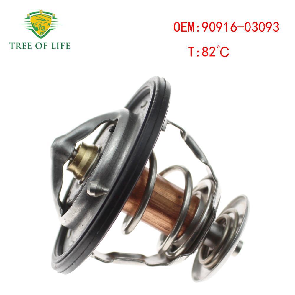 90916 - 03093 para el termostato del motor Toyota Lexus 82 °C image 5