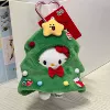 Christmas tree head cover KT [Love buckle+tag]