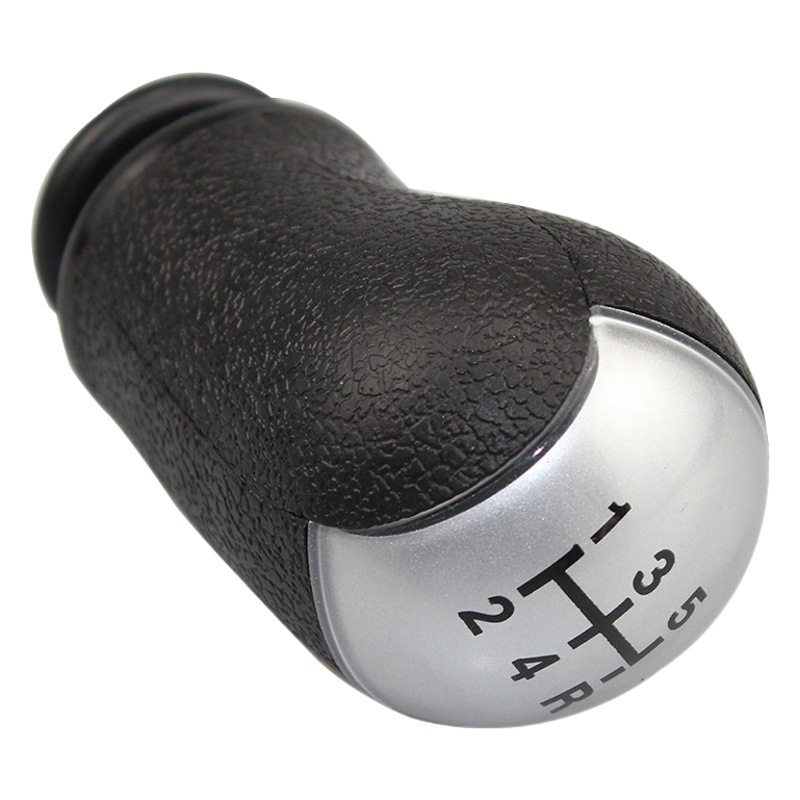 Adecuado para Ford Focus coche palanca de cambios de balonmano palanca de cambios balonmano tapa de plata 5/6 velocidad image 1