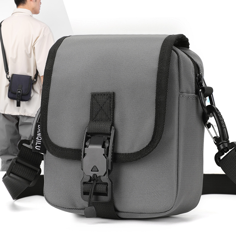 尼龙布无性别款跨境小挎包时尚小背包手机包女男休闲单肩迷你小包