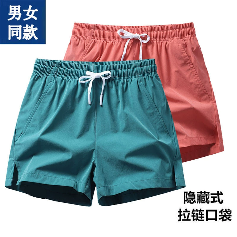 Мужские и женские виды спорта на открытом воздухе скоростные трехконечные шорты простые фитнес-тренировки по легкой атлетике баскетбольные пляжные штаны lazada производители