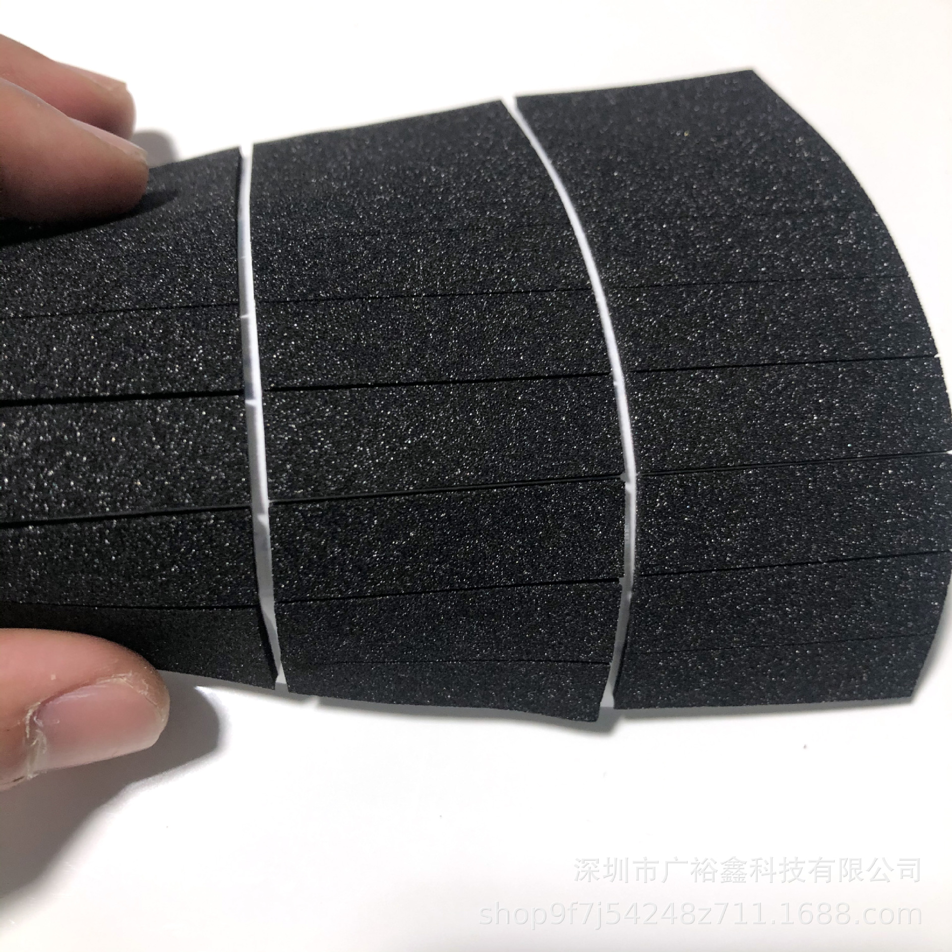 模切EPDM橡胶发泡阻燃防火泡棉垫CR密封泡棉垫片SBR密封条带背胶