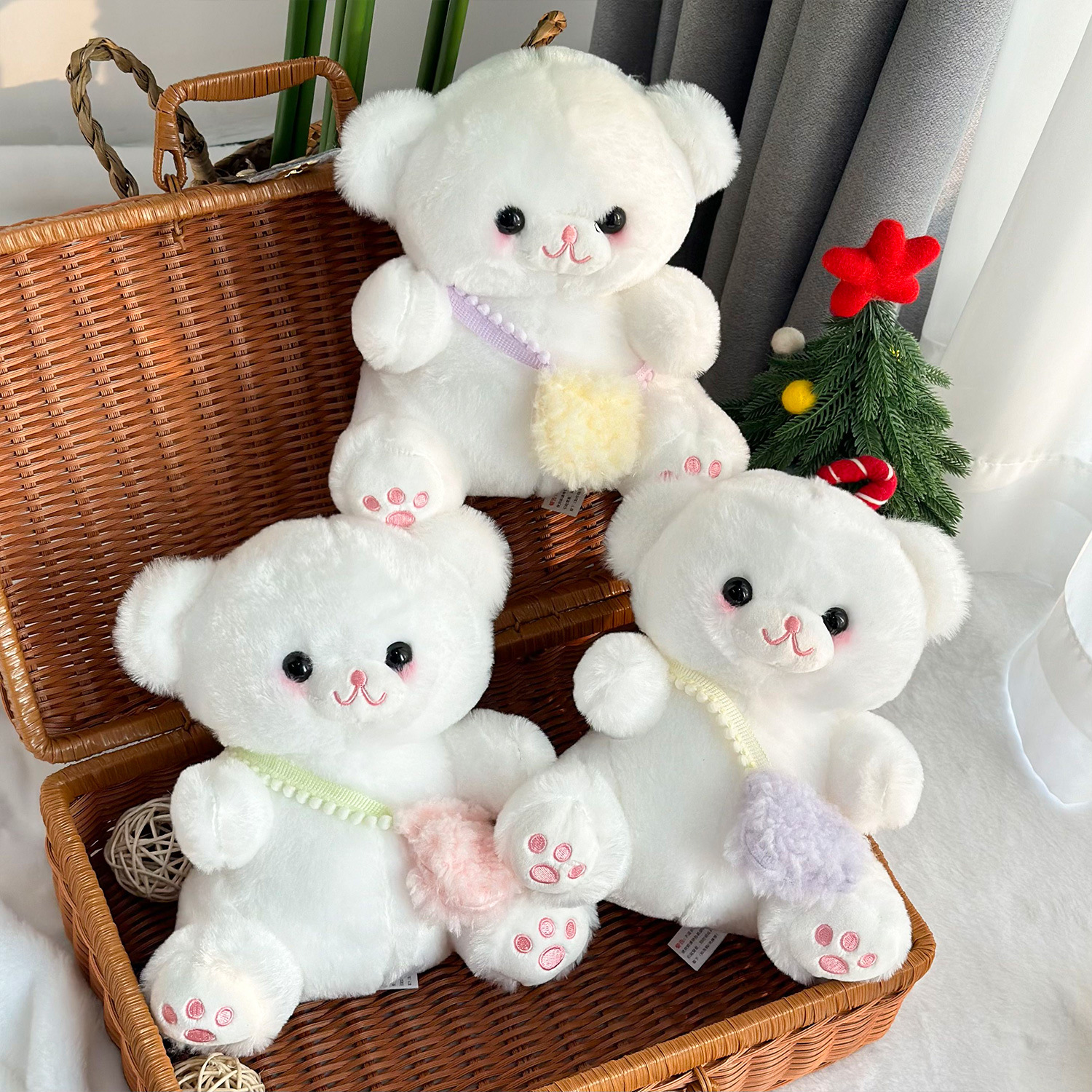 El nuevo juguete de peluche de ocho pulgadas, la máquina de garras, la máquina de garras, el lanzamiento y el logotipo impreso, el evento, la muñeca de regalo, la boda