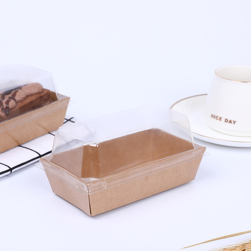 长方形纸盒外卖打包炸鸡盒牛皮纸餐盒食品包装盒一次性快餐盒
