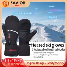 滑雪电热手套源头工厂速加热触屏滑雪手套骑行包指冬季恒温保暖