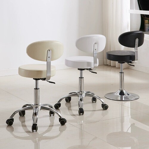 beauty chair, large working chair, beauty stool, rotating, lifting, wheel chair, hairdressing salon, round anti-explosion chair, saddle chair