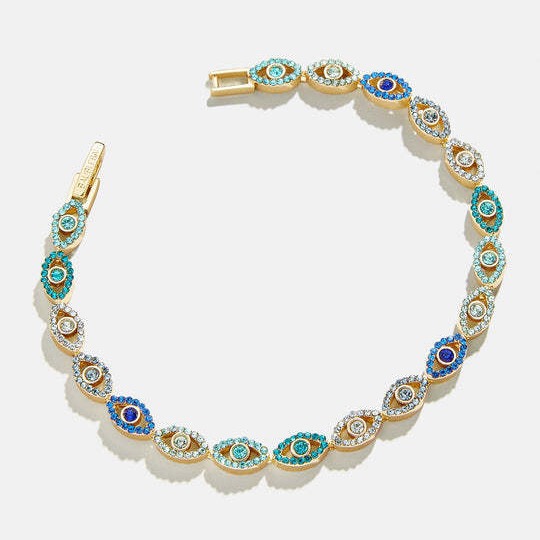 Cross-border European and American New Fashion Devil's Eyes Color Diamond Unique Personalized Creative Oil Dripping Craft Bracelet Accessories Cross-border European and American New Fashion Devil's Eyes Color Diamond Unique Personalized Creative Oil Dripping Craft Bracelet Accessories