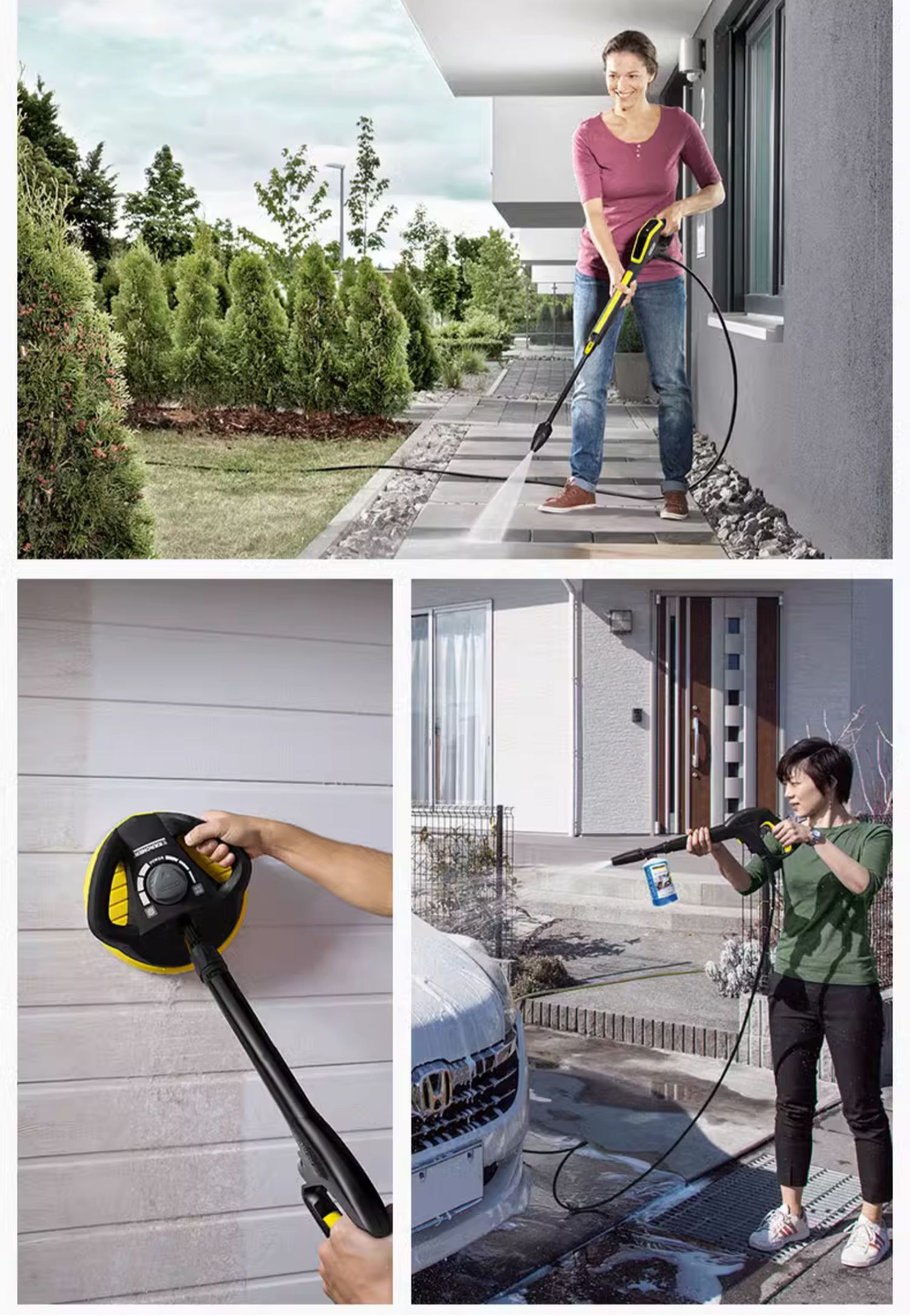German high-pressure washer high-pressure water gun car wash machine accessories - high-pressure gun handle and other parts