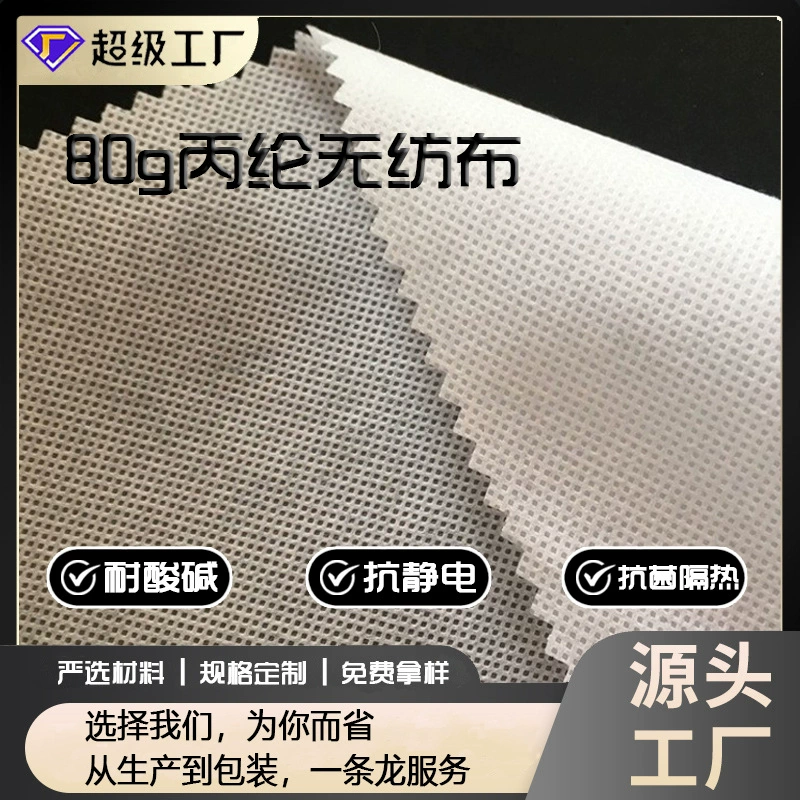 Трансграничный хит продаж, 80 г, нетканый полипропилен, нетканый полипропилен, нетканый материал, подушка, вкладыш из нетканого материала, полипропилен