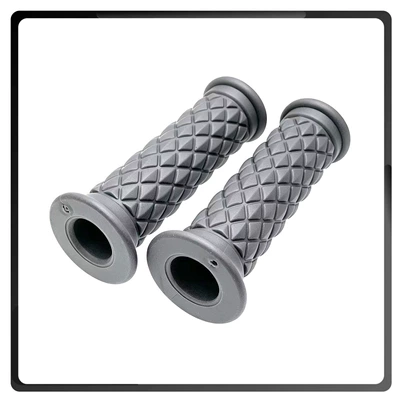 Motorcycle Handle Cover Off-Road Motorcycles, TPR Soft Rubber - 22mm-gray