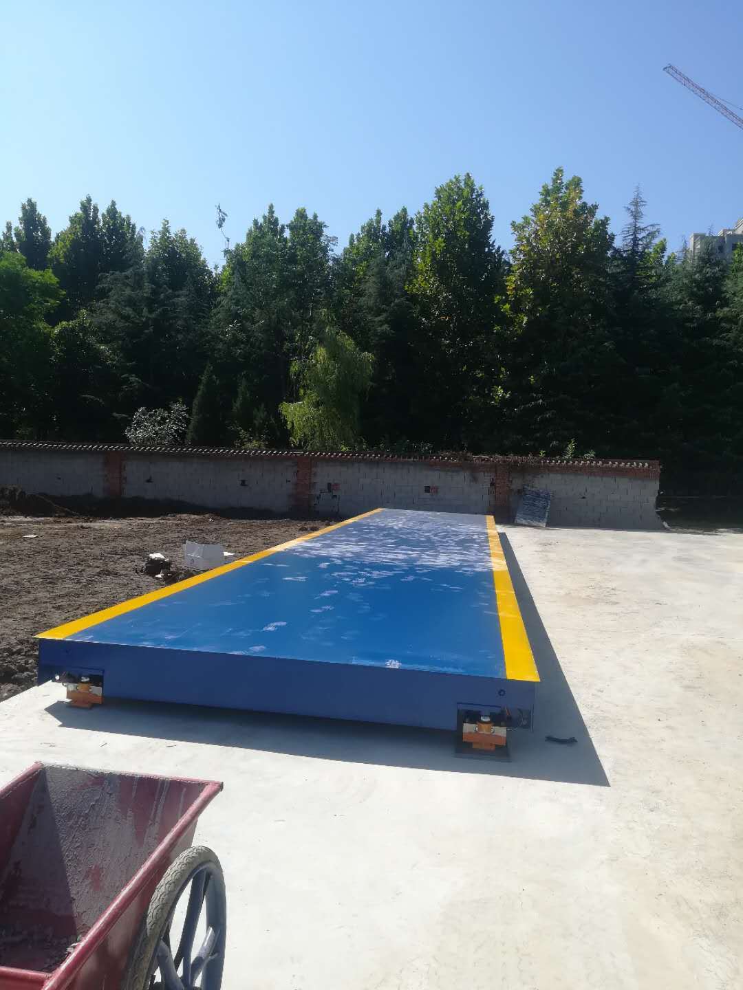 化工厂专用电子地磅汽车衡、源头厂家