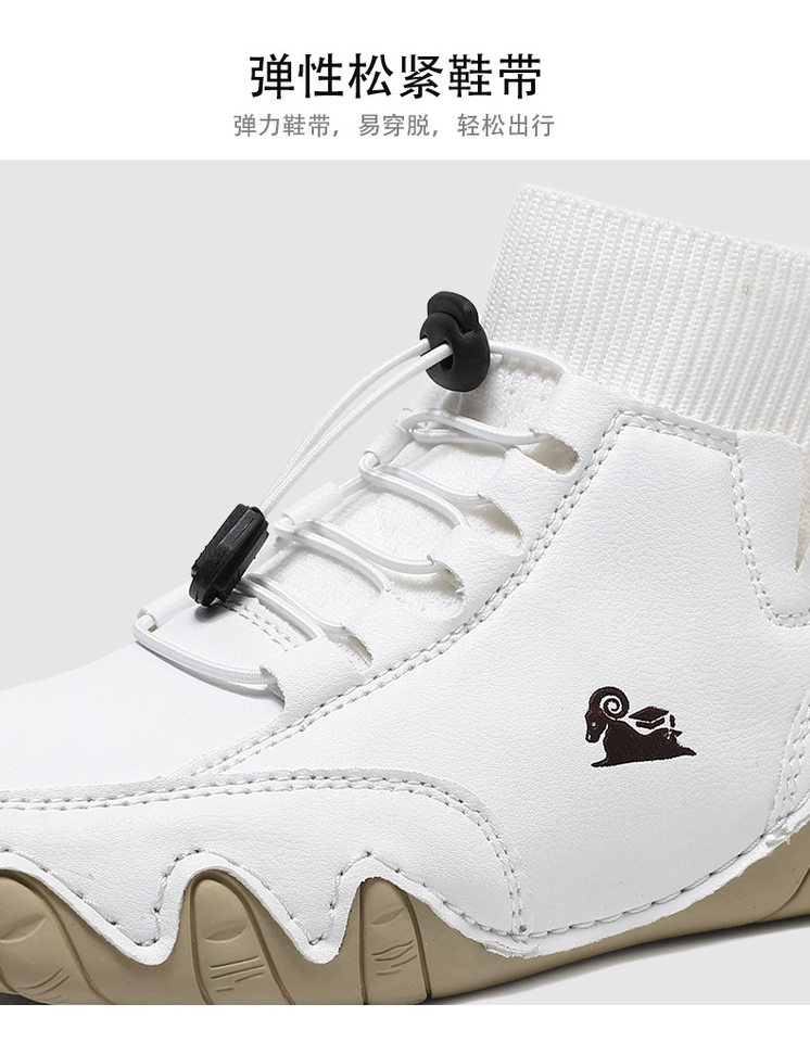 Bốt Martin cổ cao unisex dáng thể thao, đế bằng, mũi tròn — C8005 kaki, C8005 màu xám, C8005 màu đen, C8005M kaki lót nhung chi tiết 7