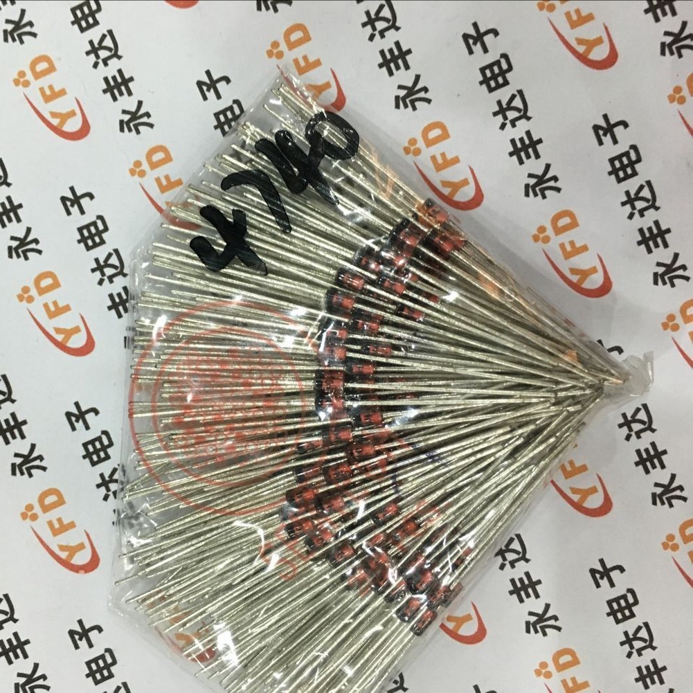 直插稳压二极管 1N4740 IN4740 1W 10V 稳压管
