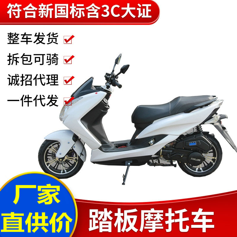 Lion King Eagle King pedal 150 motocicleta Jinlang Wang Wild Power Coche deportivo de combustible asistido coche Falcon