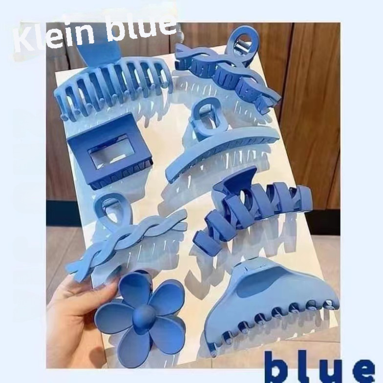 Zomer Explosies Kleur pak Grijp Clip Grote Eenvoudige Haarspeld Vrouwen Achterkant van het Hoofd Haarspeld High-end Shark Clip Hoofddeksel_voghion.com