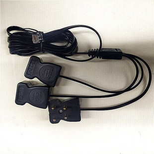 South Korea with a Line Type One Out of Three Telephone Adapter, Network Conversion Socket to Rj11