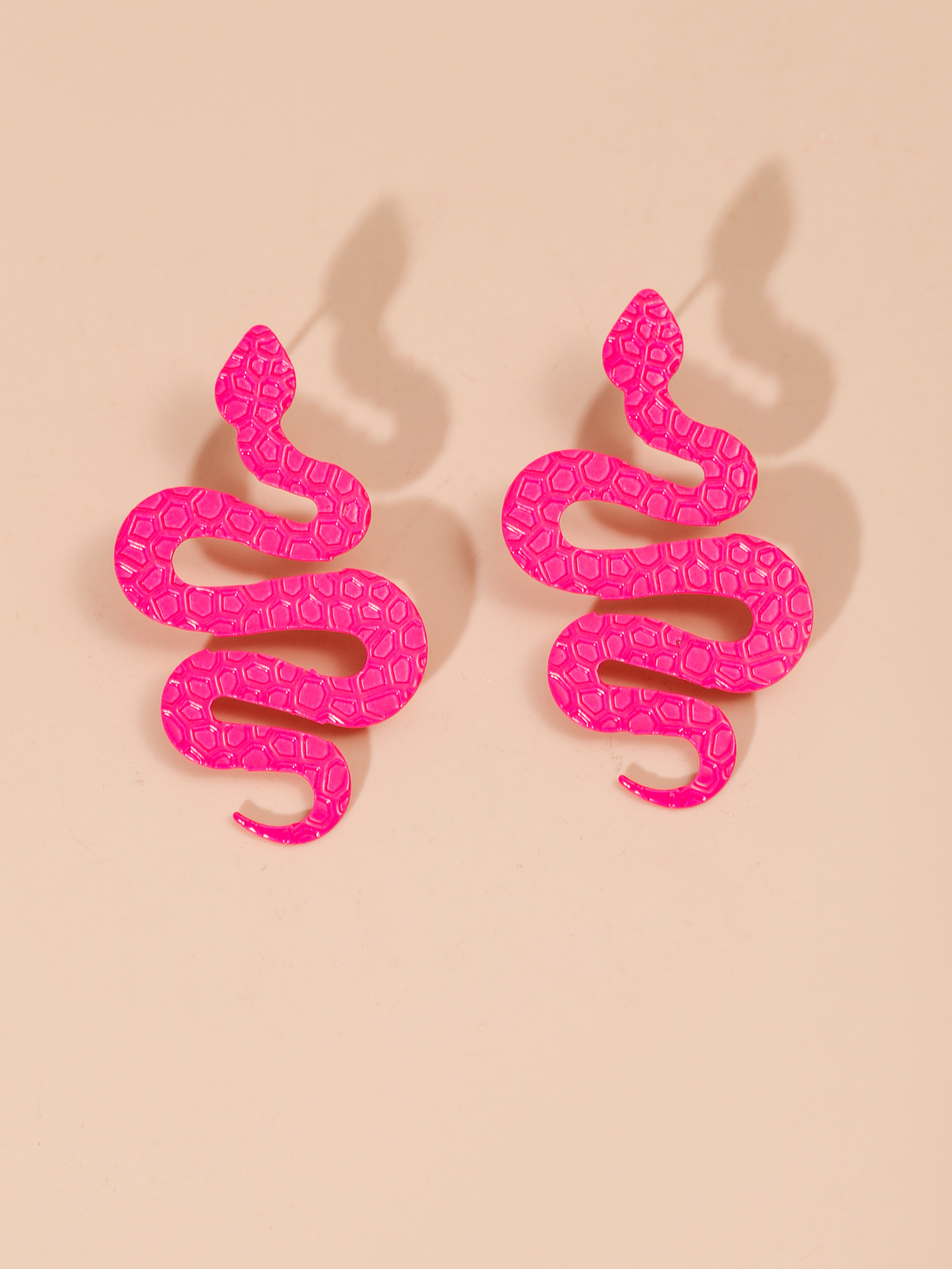 1 Pair Fashion Snake Plating Alloy Drop Earrings display picture 7