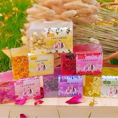 南国の花雲南生花手作り精油石けん民族風シリーズ生花石けん200g雲南石けん工場卸価格