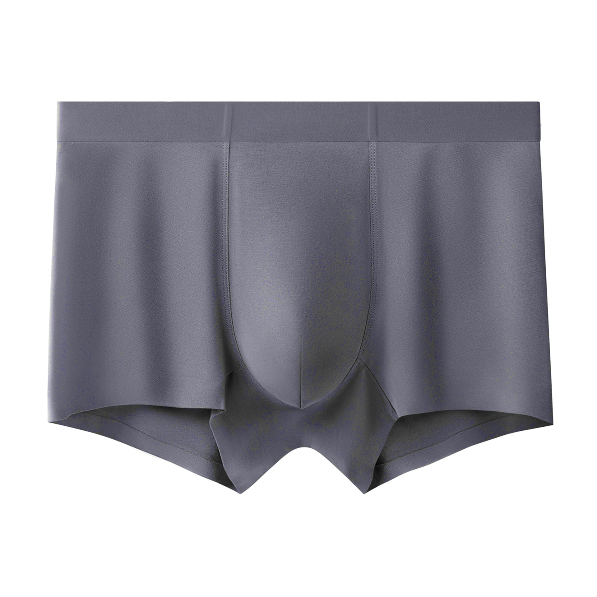 80 Pantalones de hombre Lanjing Modal 10A antibacterianos pantalones cortos cómodos simple sin marcas de verano rojo