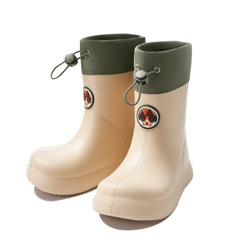 KK árbol para niños zapatos de lluvia para niños y niñas, zapatos de lluvia para niños antideslizantes impermeables, especialmente para niños en la escuela, ultraligero
