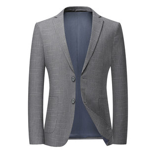 2025 Spring and Summer Suits for Young and Middle-Aged Business Casual Men's Lightweight Jackets 0108