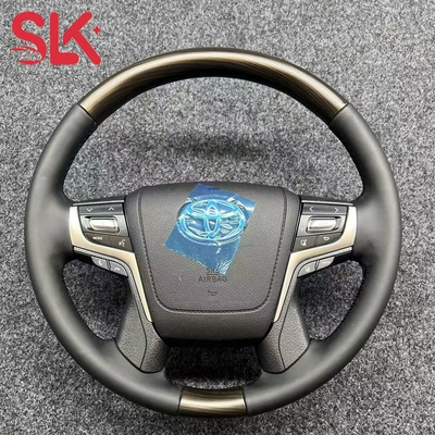 Toyota Overbearing Land Cruiser Lc Alpha 80 Series Hilux Land Cruiser Crown Peach Wood Steering Wheel Assembly