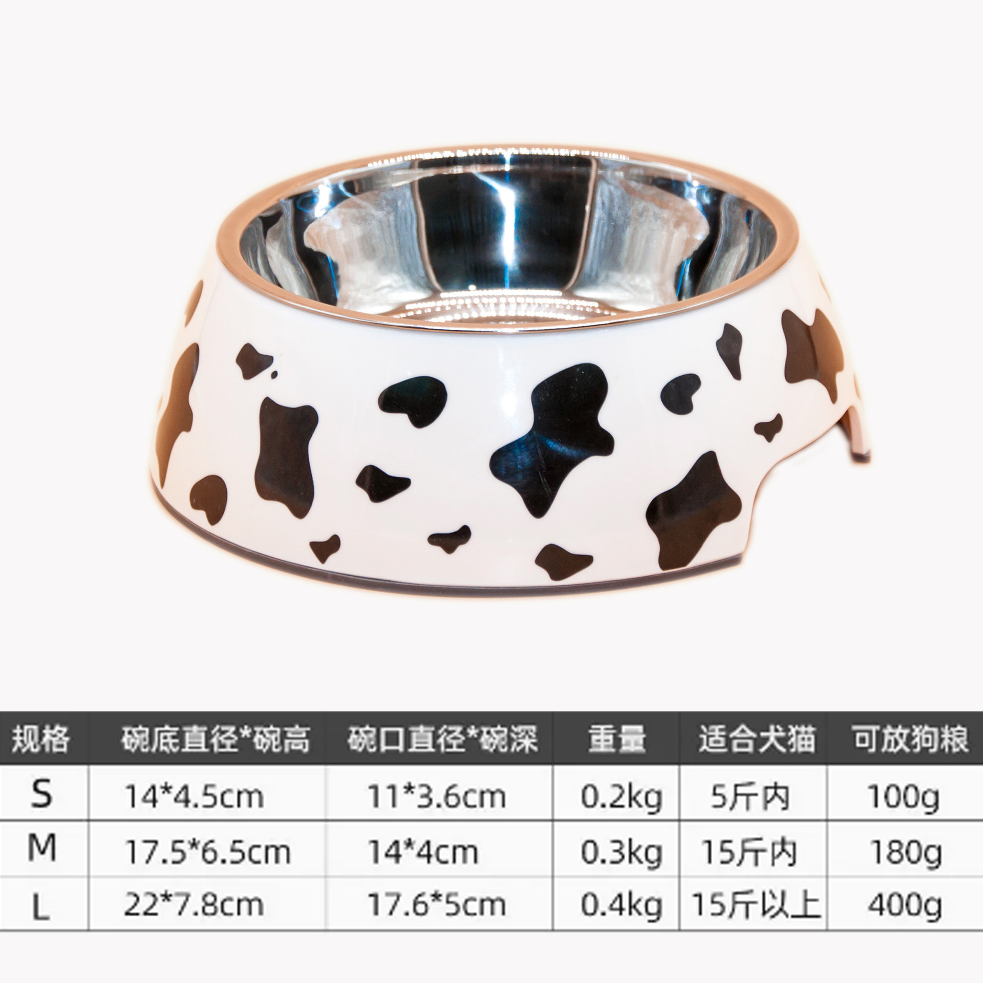 Maceta de comida para perros de doble capa, tazón de comida para gatos de acero inoxidable, tazón de comida para gatos para evitar volcar el tazón de agua para perros, tazón de comida para mascotas para perros grandes