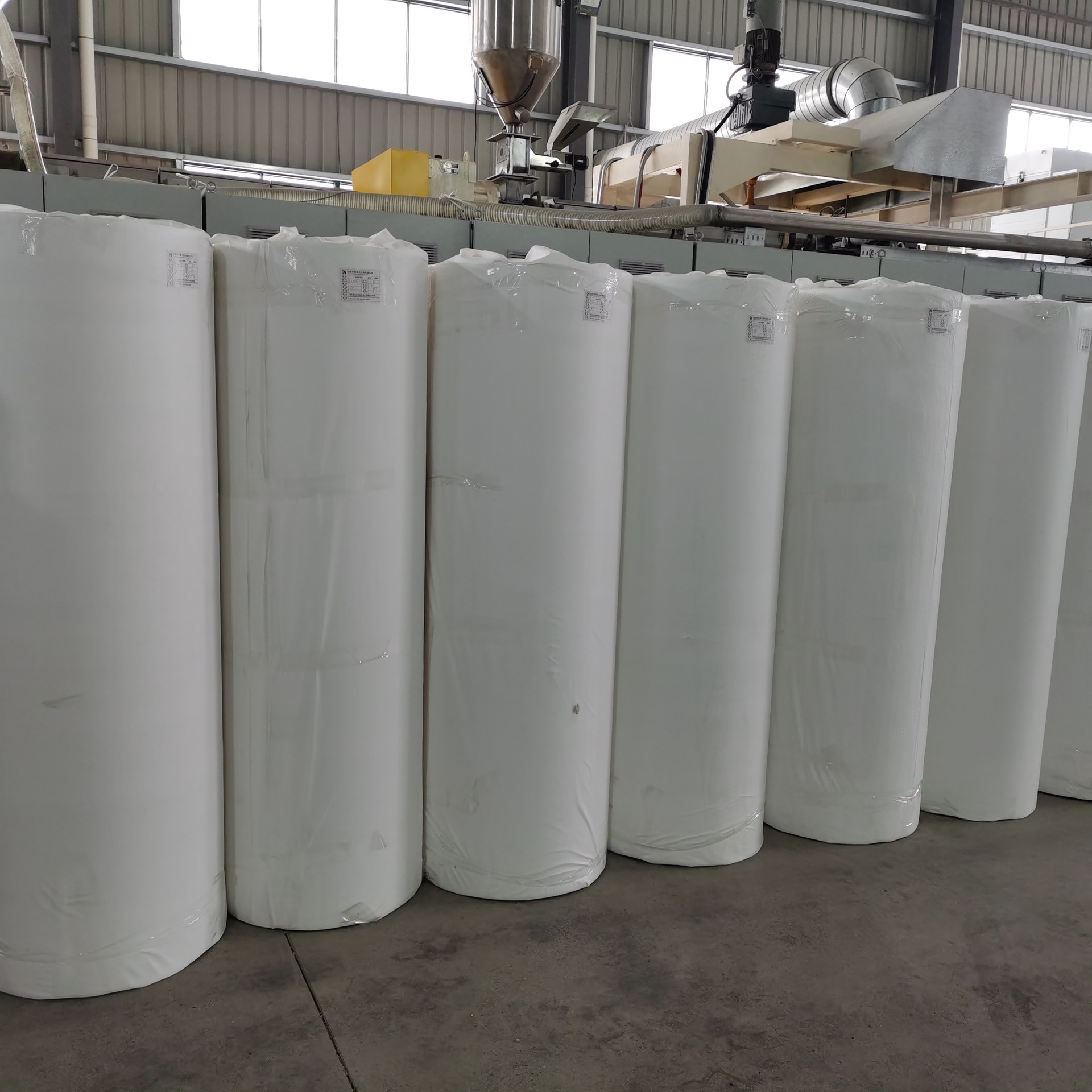 复合膜无纺布 覆膜无纺布 聚丙烯PP复膜 白色高抗50g 60g160cm