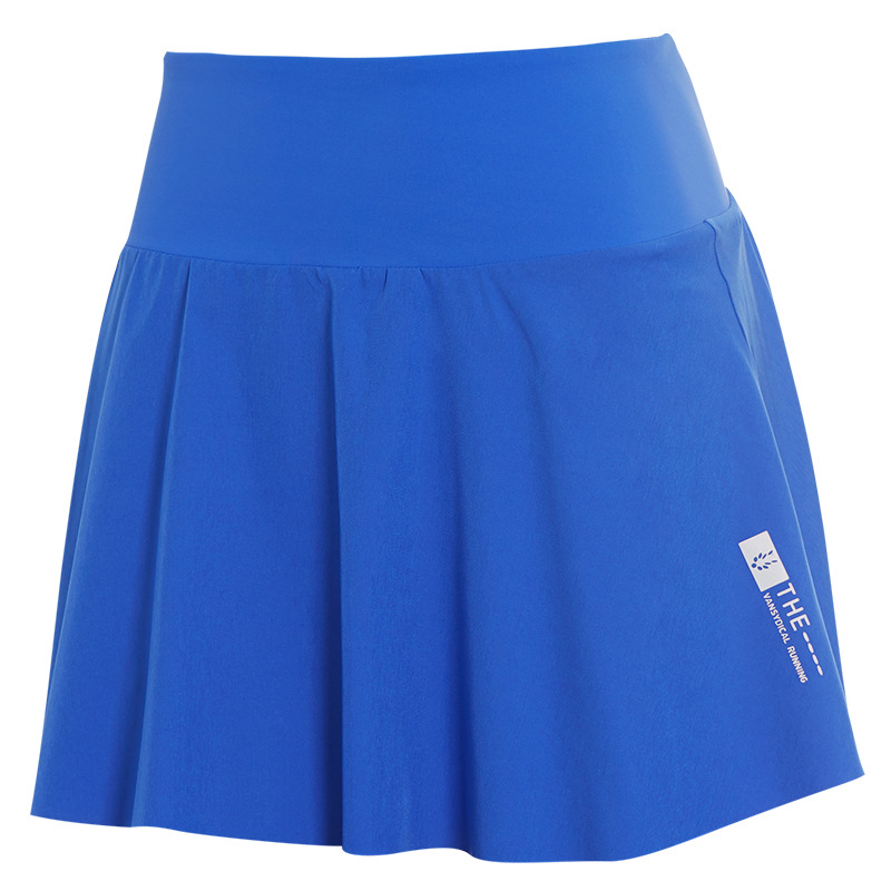Falda pantalón deportiva para correr para mujer, elástica, antiexposición, de cintura alta, con bolsillo con cremallera, de secado rápido, para fitness, entrenamiento, yoga, ajuste ceñido.