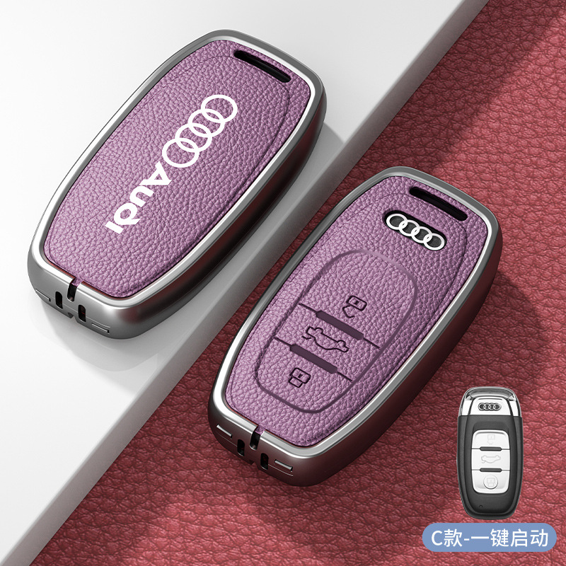 Type c smart xiaguang purple zinc alloy single shell