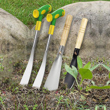 挖野菜神器挖蒜的小铲子挖荠菜园艺铁铲种花挖土除草工具拔草户外