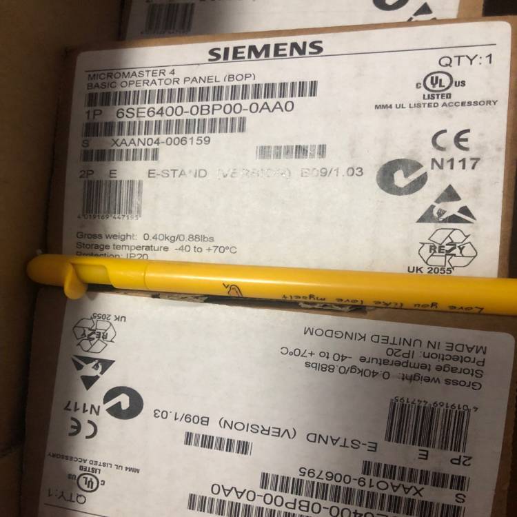 6SE6400-0BP00-0AA0 西门子变频器 西门子操作面板