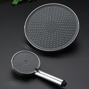 Liquid Silicone Supercharged Electroplating Thickened Multifunctional Shower Set with Large Area of ​​Water Outlet and Delicate Water Outlet