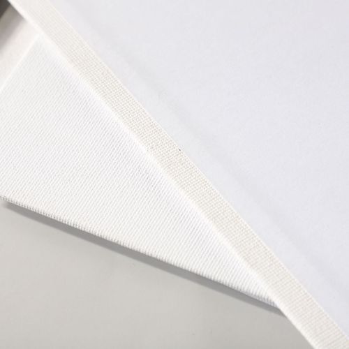 Wholesale blank oil painting panels, white cotton linen coated canvas painting materials, direct factory supply