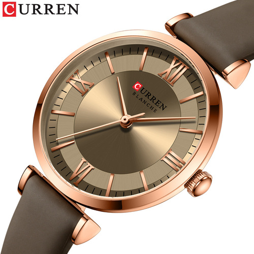 Curren/Carren 9079 Women's Watch, Fashion Casual Lady Strap Watch, Imported Watch Bracelet