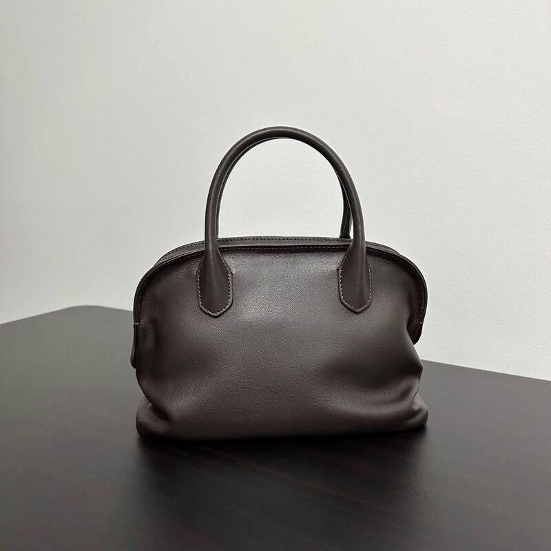 Rowフランス式貝殻バッグのトップ層牛革の大衆デザインはシンプルでファッション的なボーリングバッグです。|undefined