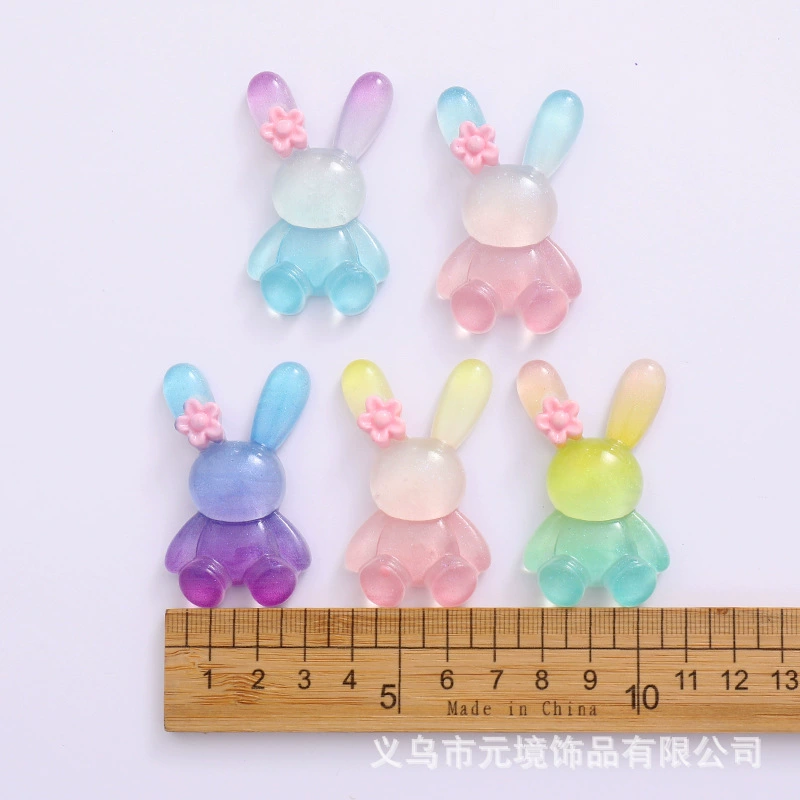 Большой кролик, чехол для телефона, ополаскиватель для рта, аксессуар для волос, зажим для волос, украшения, материал, ручная работа, оптом
