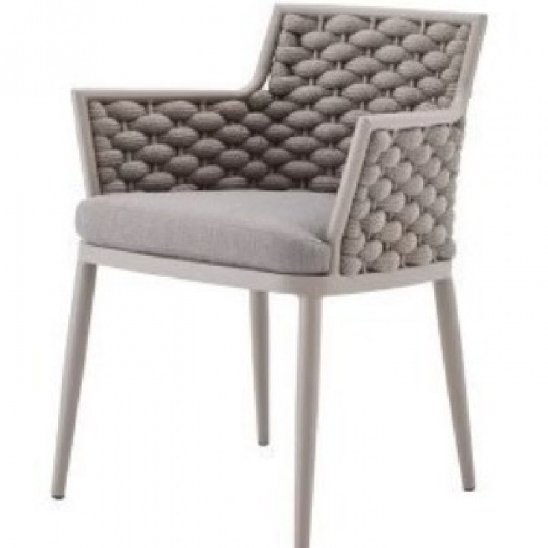 Mesa y silla de aluminio al aire libre Mesa y silla de balcón silla de patio comedor al aire libre hotel de cabina silla de bar muebles al aire libre