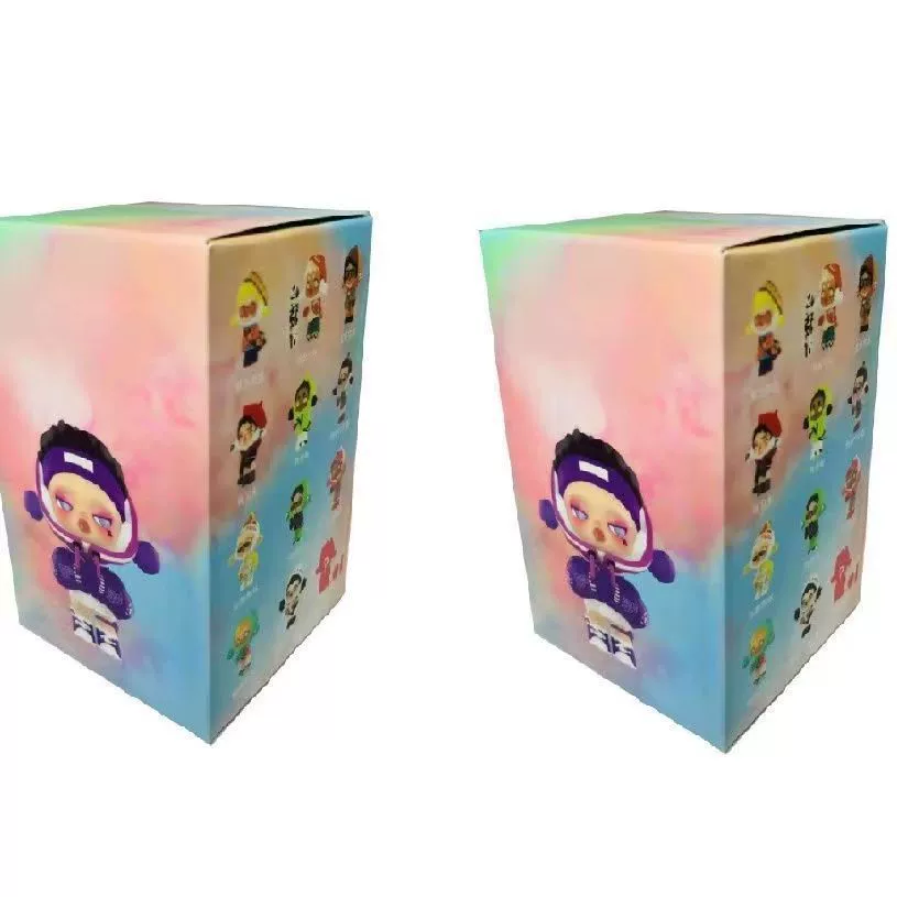 Коллекционная слепая коробка (POPMART) Bubble Mate Skullpanda Xiong Meow boom — ручная фигурка, 0,08 кг