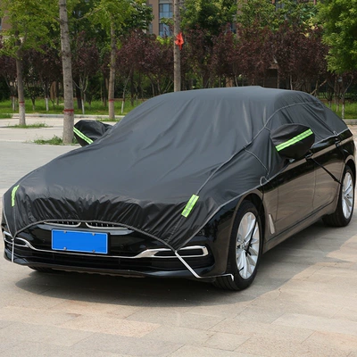 All-Season Use, Rainproof, Dustproof, Car clothing - special-for-hatchback-black-full-coverage-of-seven-windows-cover