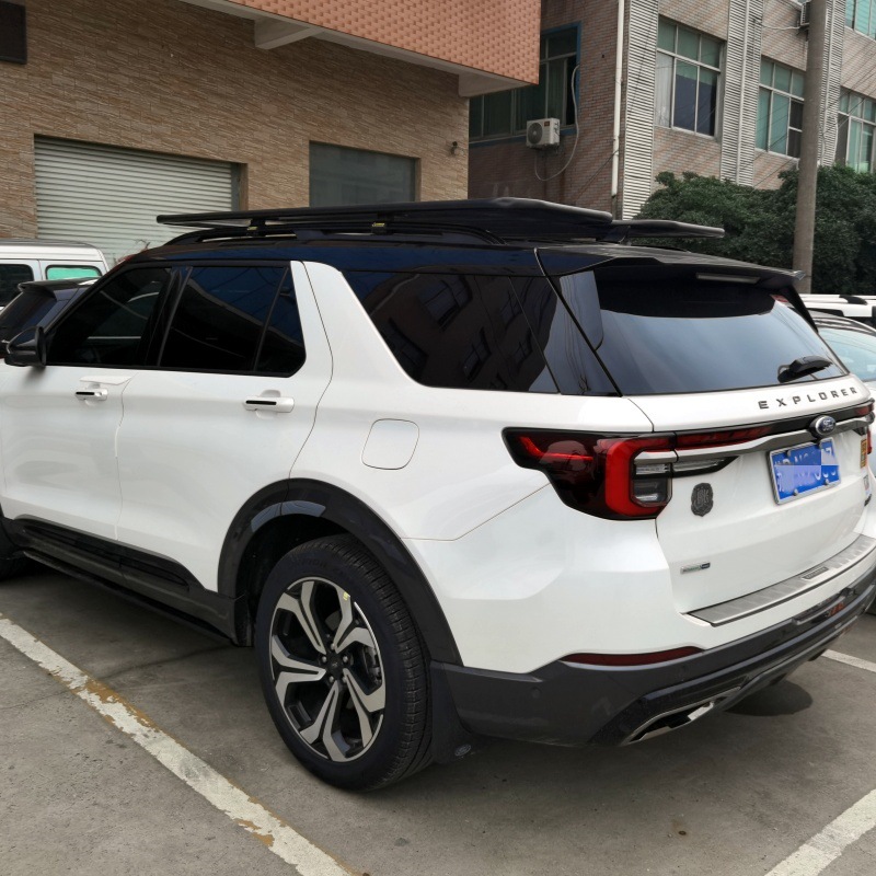 The Roof Luggage Rack for the Explorer Is Designed to Expand the Travel Capabilities of the Vehicle