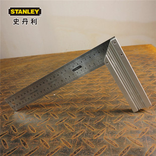 Stanley Tools 35-351-23 Aluminum Handle Stainless Steel Right Angle Ruler with Blister Measuring Ruler 35-352-23 Level Ruler