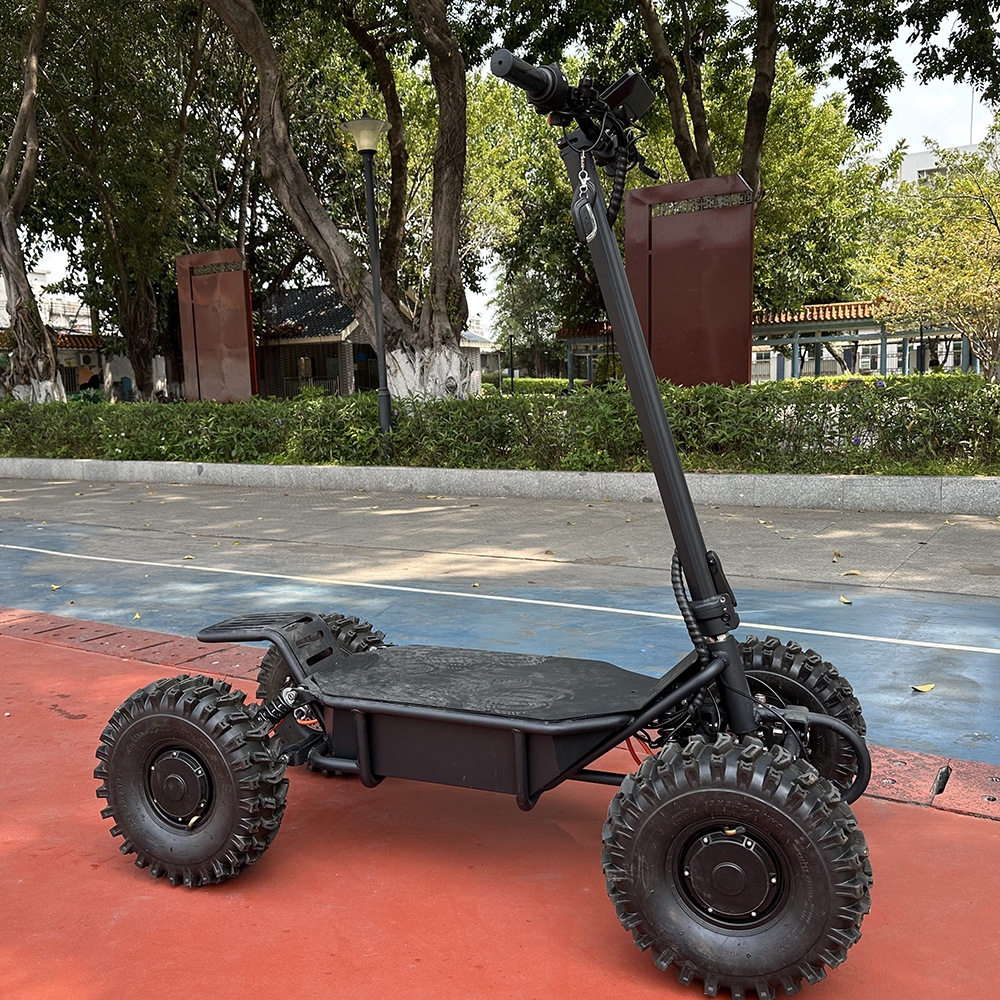 15inch Four-Wheel Drive Electric All-Terrain Vehicle, Off-Road Vehicle, Beach Vehicle, Four-Wheel Scooter, High Power, Long Range, Foldable