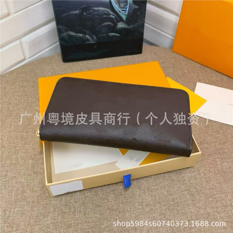 2025新款钱包男女通用两折长款真皮外贸时尚多卡位包百搭流行|undefined