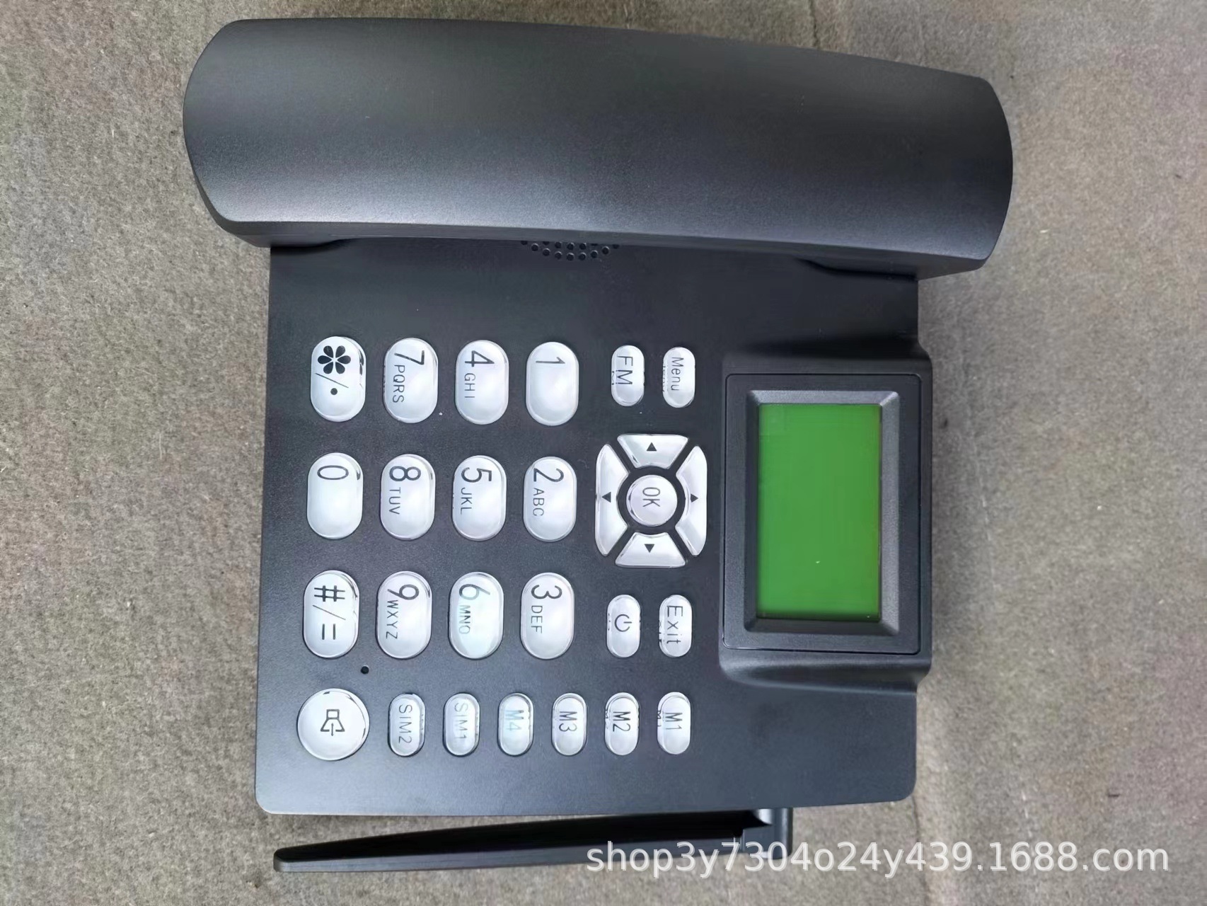 GSM无线插卡电话机移动联通支持多国语言SIM双卡