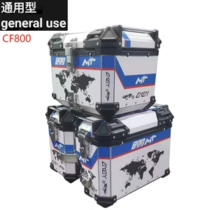 CFMOTO 450MT/650MT/800MT üçün alüminium ərintisi üçlü sürətli çıxarılan baqaj qutusu