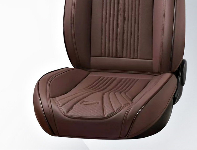Suitable for Car Seat Covers, Universal for All Seasons, Full Coverage Seat Covers for Front and Rear Rows, Nappa Leather Car Seat Cushions
