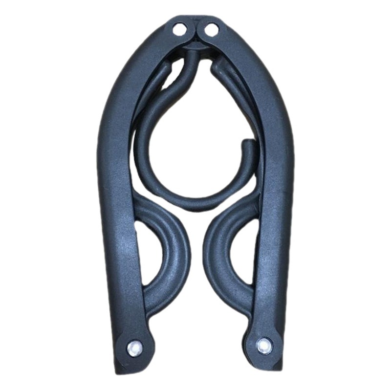 Percha plegable de viaje engrosada para el hogar multifunción de viaje portátil plástico mágico disponible para estudiantes