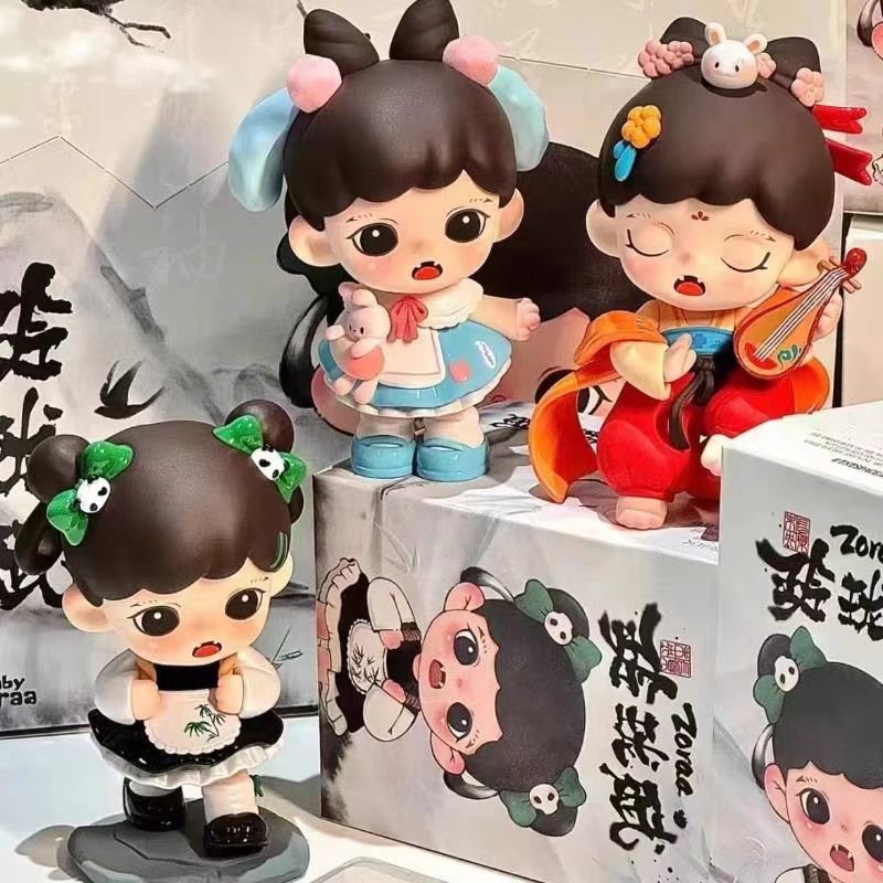 Zoraa玲珑赋捣蛋日记3代潮玩手办摆件盲盒zoraa兔兔奇遇记