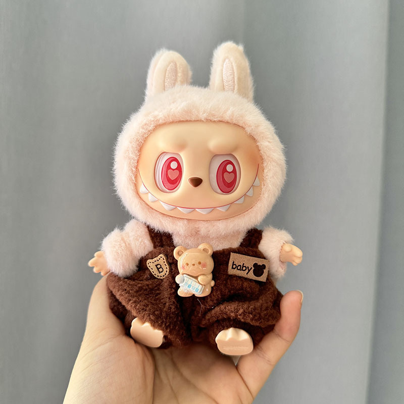 服のみ】第二世代ブラインドボックス ラブブ服 エポキシ樹脂製顔飾り ラブブ シットシットパーティーシリーズ ベビー服 可愛い|undefined